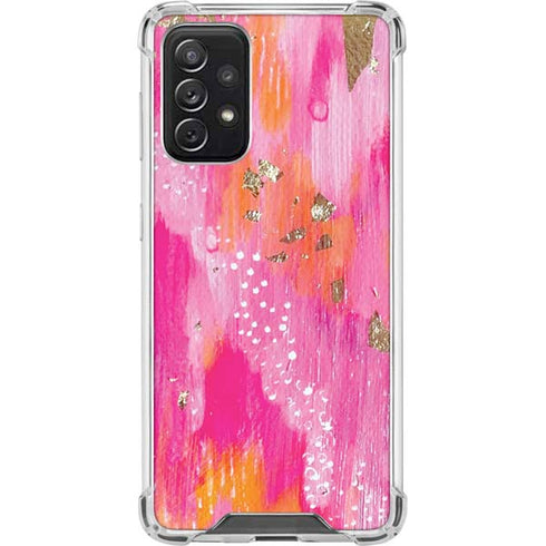 Etta Vee Gold Dust Galaxy A72 5G Clear Case